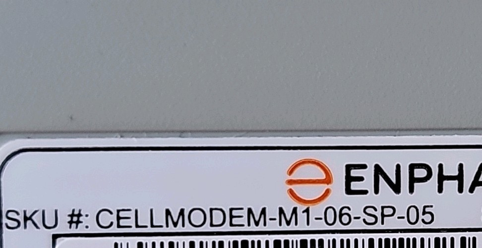 Enphase Cellular Modem for Solar Power USB Gray/Black MPN CELLMODEM-M1-06-SP-05