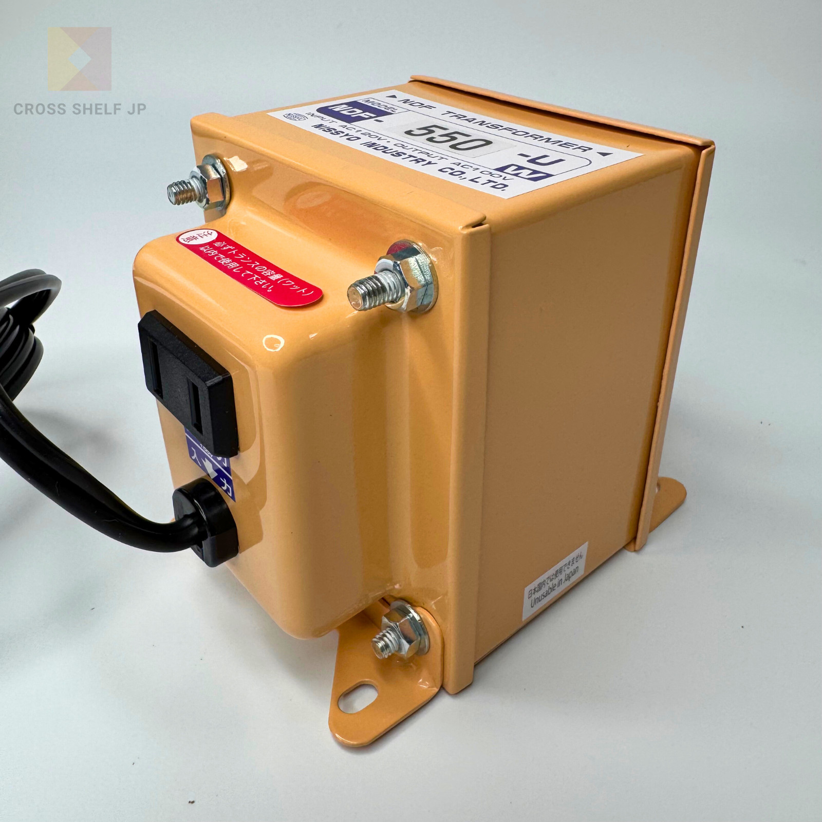 Nissyo NDF-550U Step Down Transformer 120V to 100V 550W Voltage Converter Japan