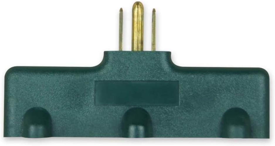 3-Prong 3-Outlet Extender Adapter: Heavy Duty, 5-Pack – Space Saving Solution