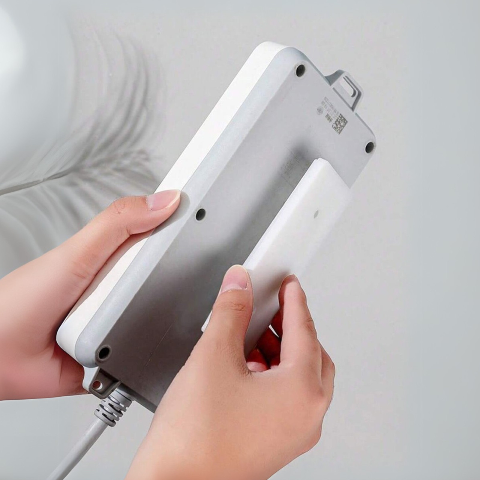1 pc Power Strip Holder Self Adhesive Wall Mount No Drilling Required Punch Free