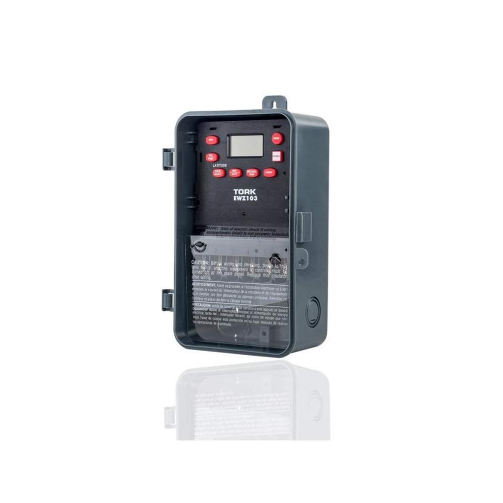 Nsi Ewz103 Astronomic 7 Day Digital Time Switch Dpst 120-277V Ip54