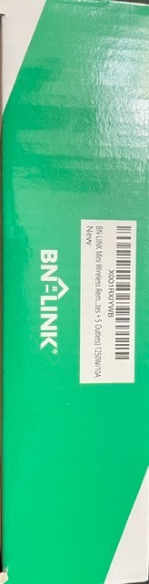 BN-LINK Wireless Remote Control Outlet Plugs with 2 remotes and 5 sockets Indoor