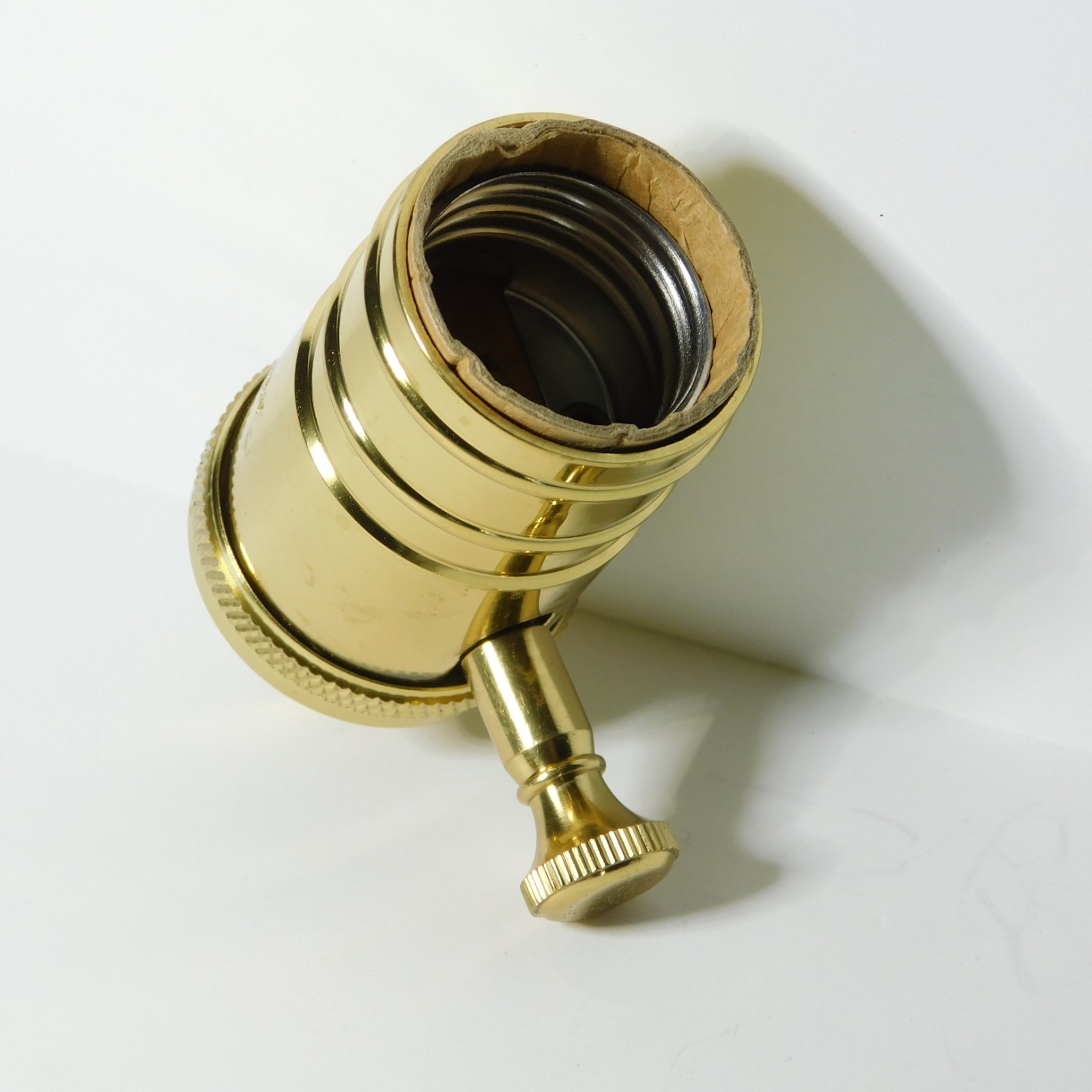 Sun-Lite Brass incandescent dimming socket 150W – 120V