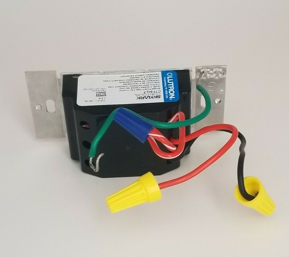 Skylark Contour 1.5 Amp Single-Pole/3-Way Quiet 3-Speed Fan Control USA Seller