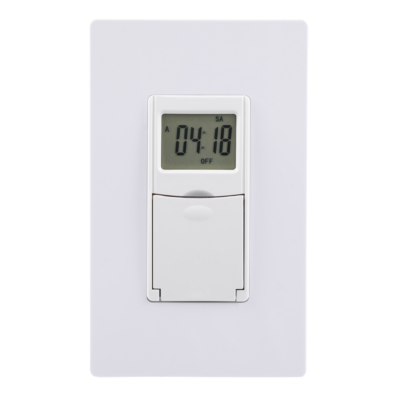 DEWENWILS Indoor in Wall Timer Switch for Lights,Fans,7 Day 7 ON/Off Settings