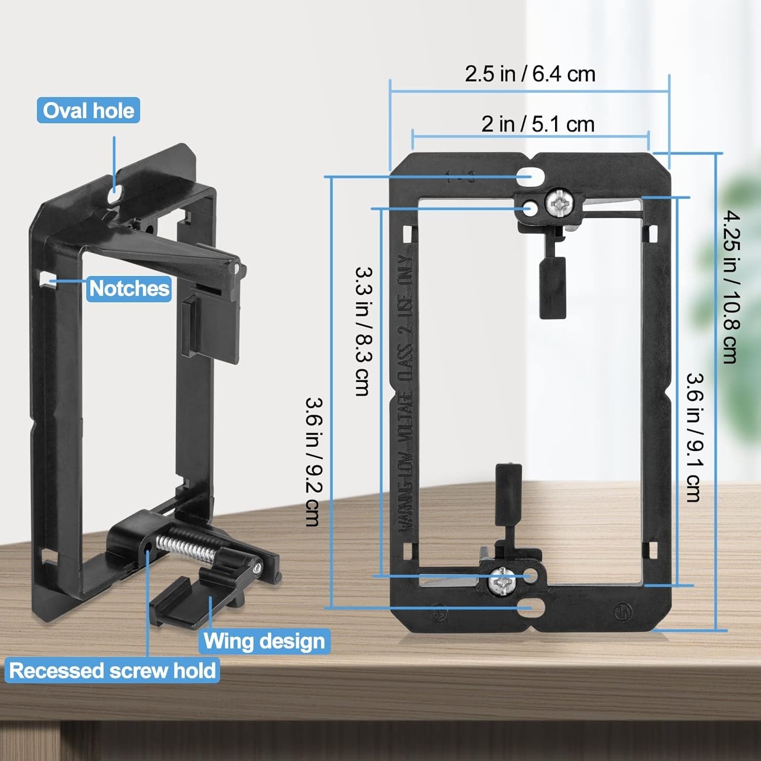 Versatile 25 Pack Low Voltage Brackets – Seamless Installation for Every Space