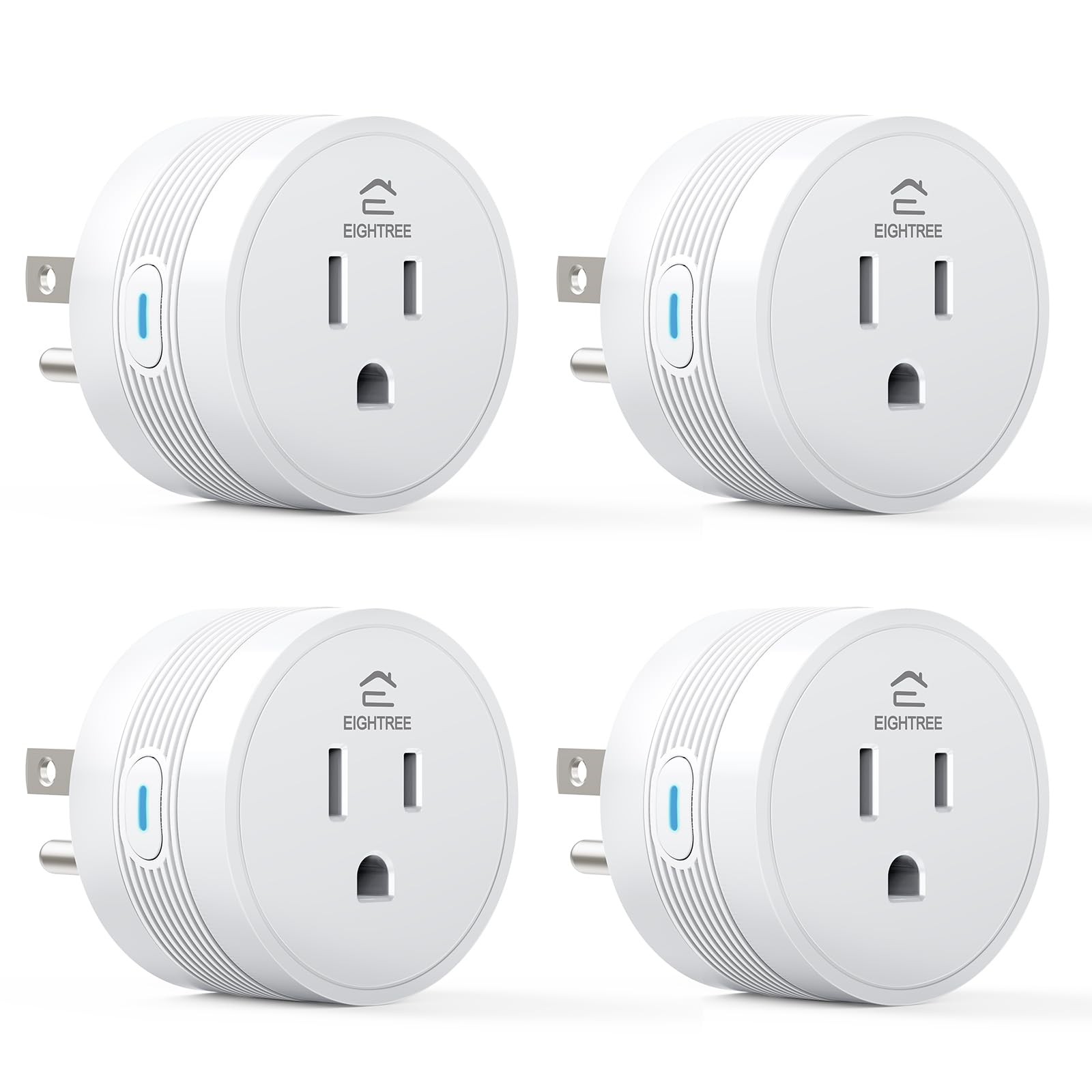 15A Smart Plug, Wi-Fi & Bluetooth Smart Outlet for High-Power Home Appliances…