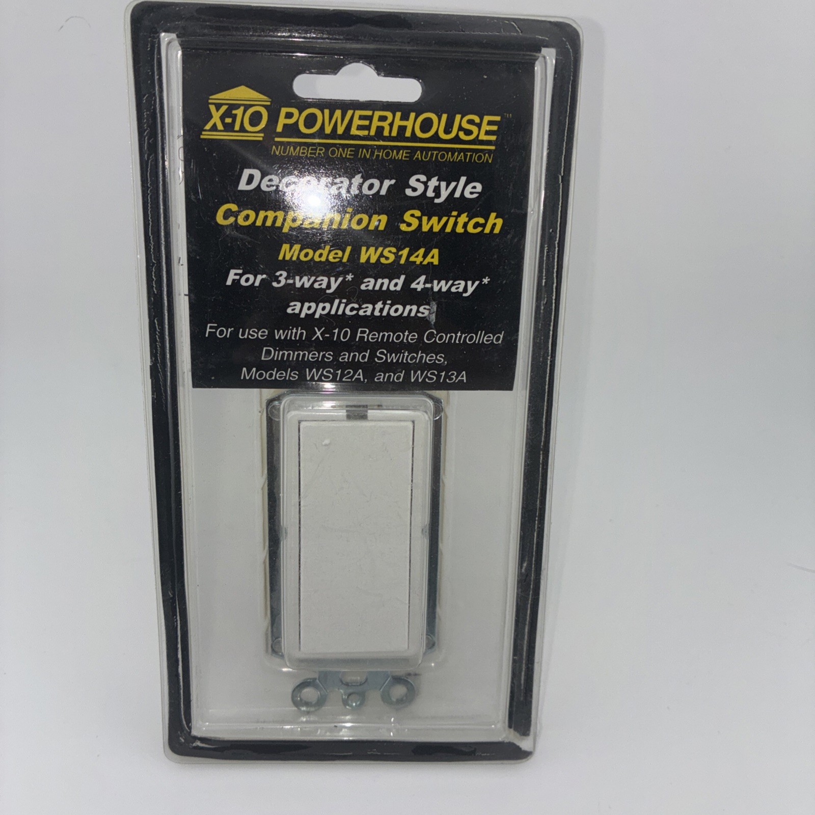 X-10 Powerhouse WS14A Decorator Companion Switch 3-Way 4-Way New Sealed