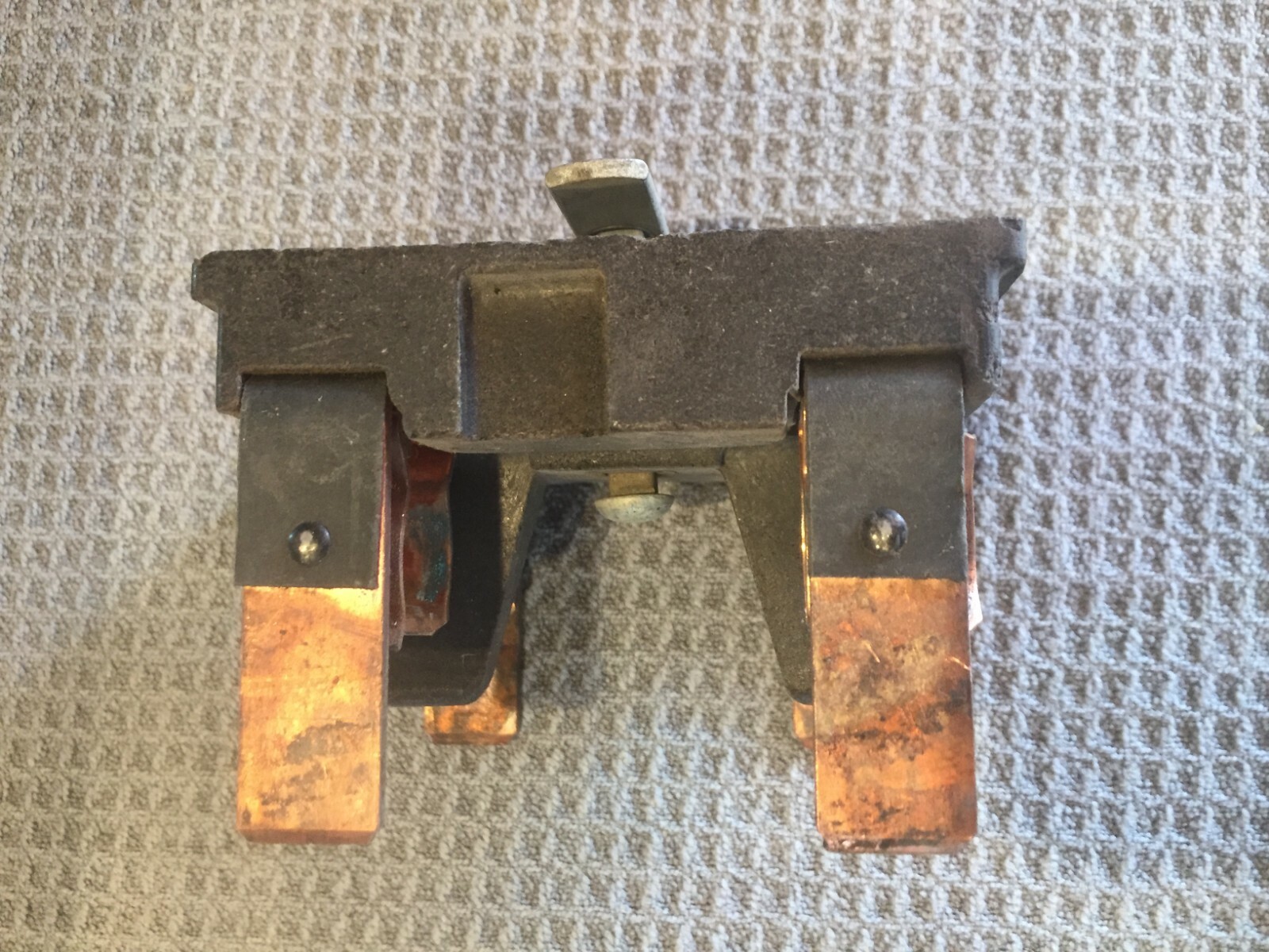 CUTLER HAMMER 60 AMP MAIN OR RANGE OLD HEAVY BAKELITE FUSE PANEL PULLOUT