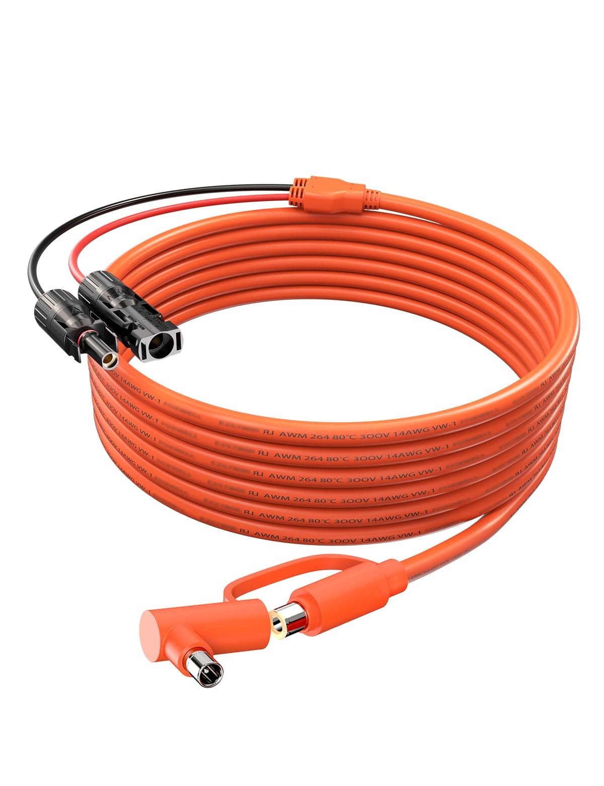 Solar Connector to DC 2 meters (6.6 feet), – MC4-DC7909/8020