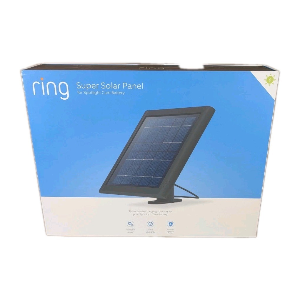 Ring Solar Panel 2nd Gen for Spotlight Cam Battery New
