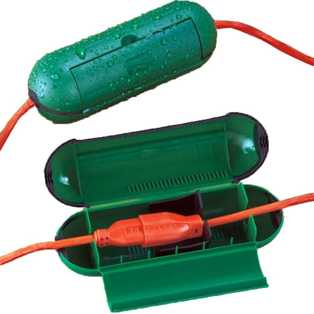 Extension Cord Water Resistant Cover Safety Seal Cord Locks Cords Indoor/Outdoor
