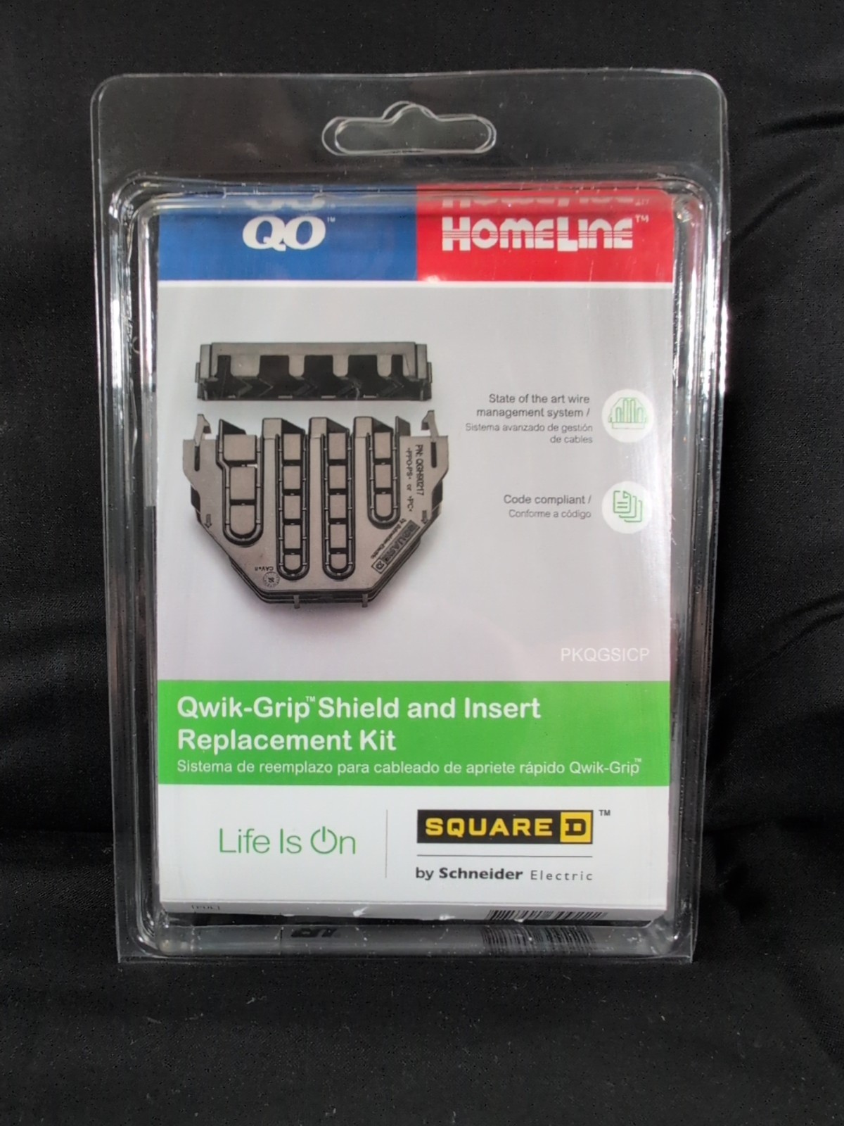 Square D Qwik-Grip Shield and Insert Replacement Kit PKQGSIP 30922