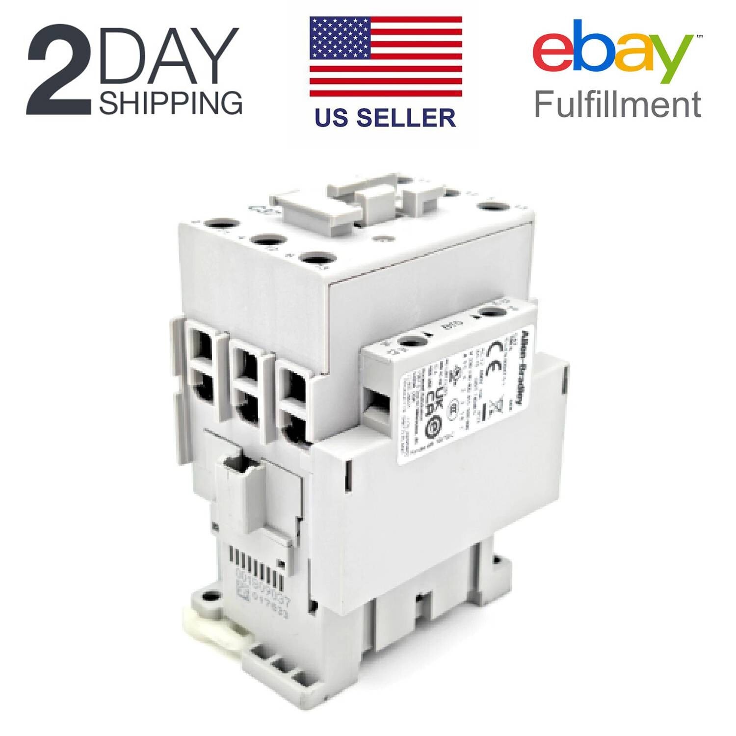 Allen Bradley 100-C37D10 120V 37AMPS Contactor 110-120VAC 3-Pole NEW IN BOX USA