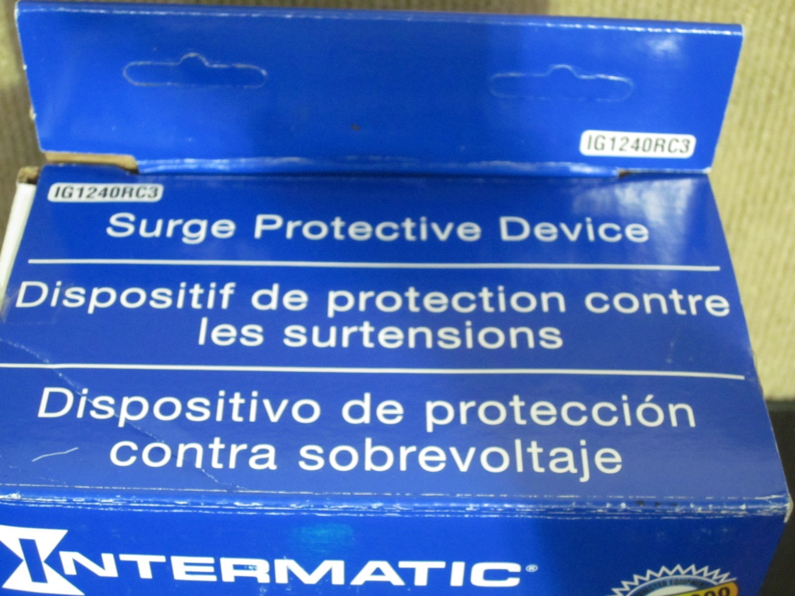 Intermatic IG Series Surge Protective Device Type 1 or Type 2 IG1240RC3 (d