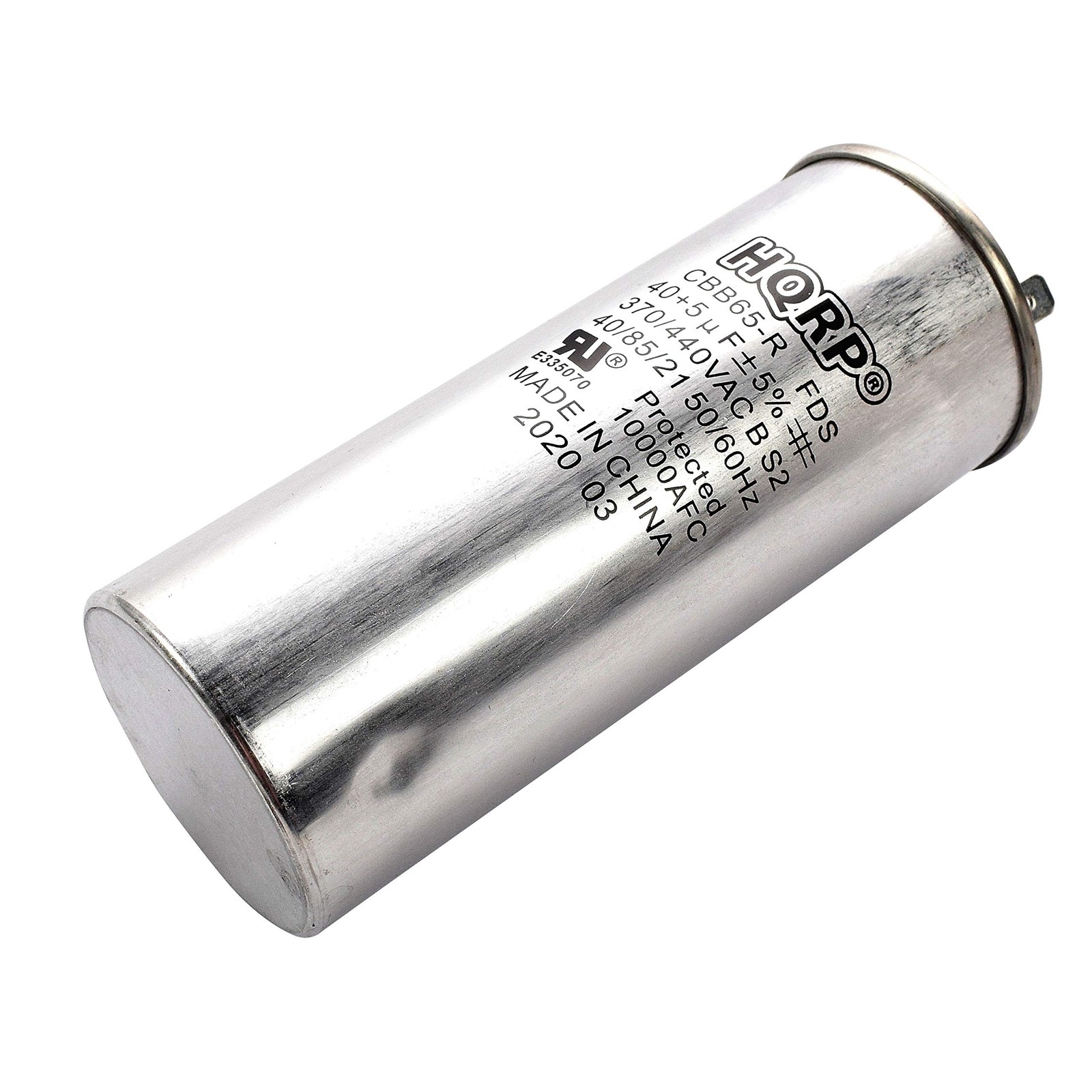 HQRP 40uf+5uF 370-440V Dual Run Capacitor AC Electric Motor Start HVAC Blower…