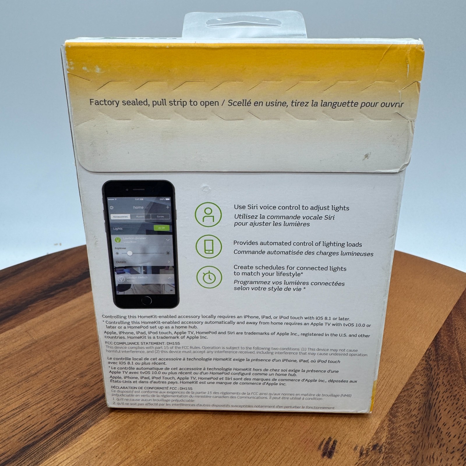 Leviton DIMMER with HomeKit Technology -White-Works Apple Homekit