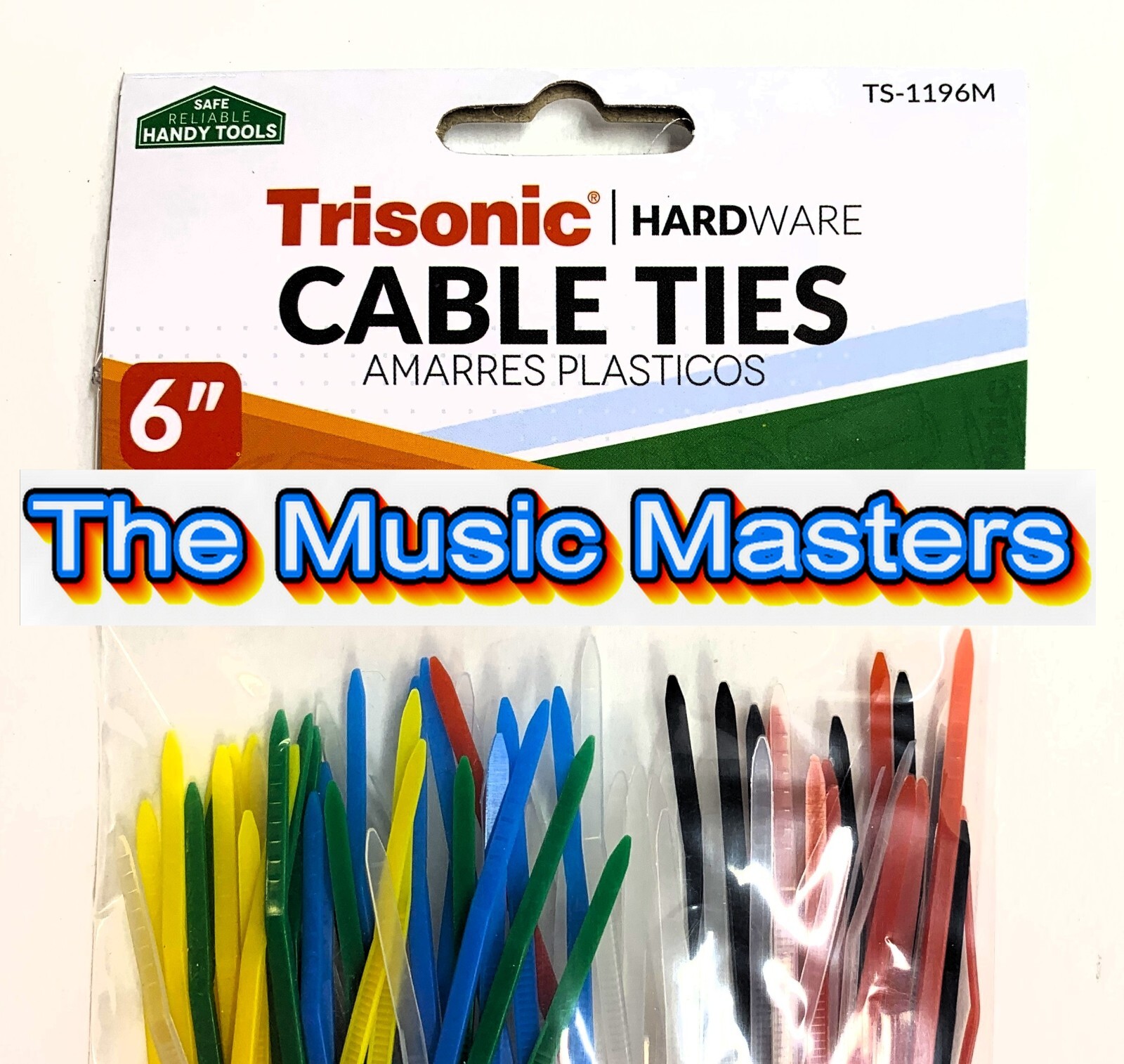2000 Pack Assorted Colors 6 inch Wire Cable Ties Nylon Zip Tie Down Wraps Straps