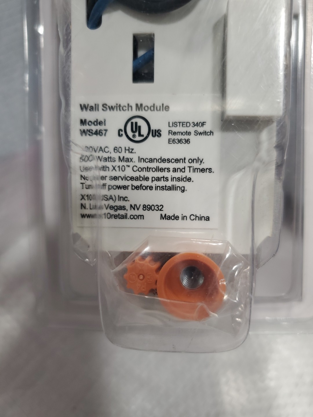 X-10 POWERHOUSE REMOTE DIMMER HOME SECURITY WS46 ~ BRAND NEW