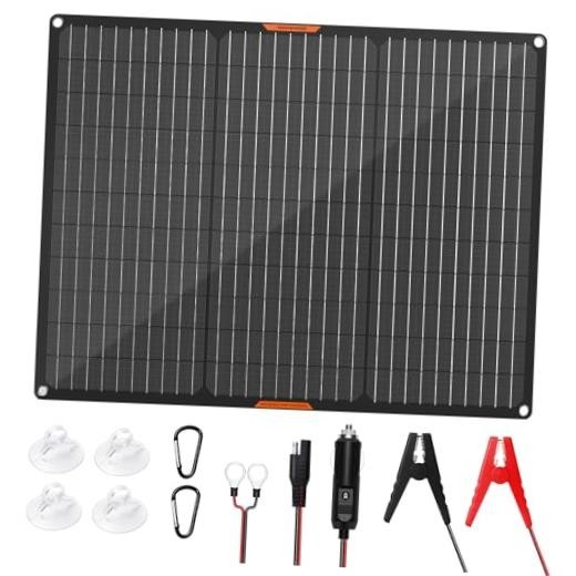 Solar Panel 50W 12V Solar Car Battery Charger Maintainer 50W Solar Panel