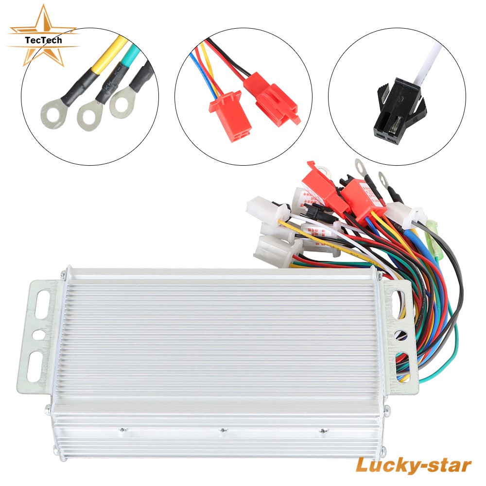 36-48V Fit For Electric E-bike Scooter DC Brushless Motor Speed Controller 500W