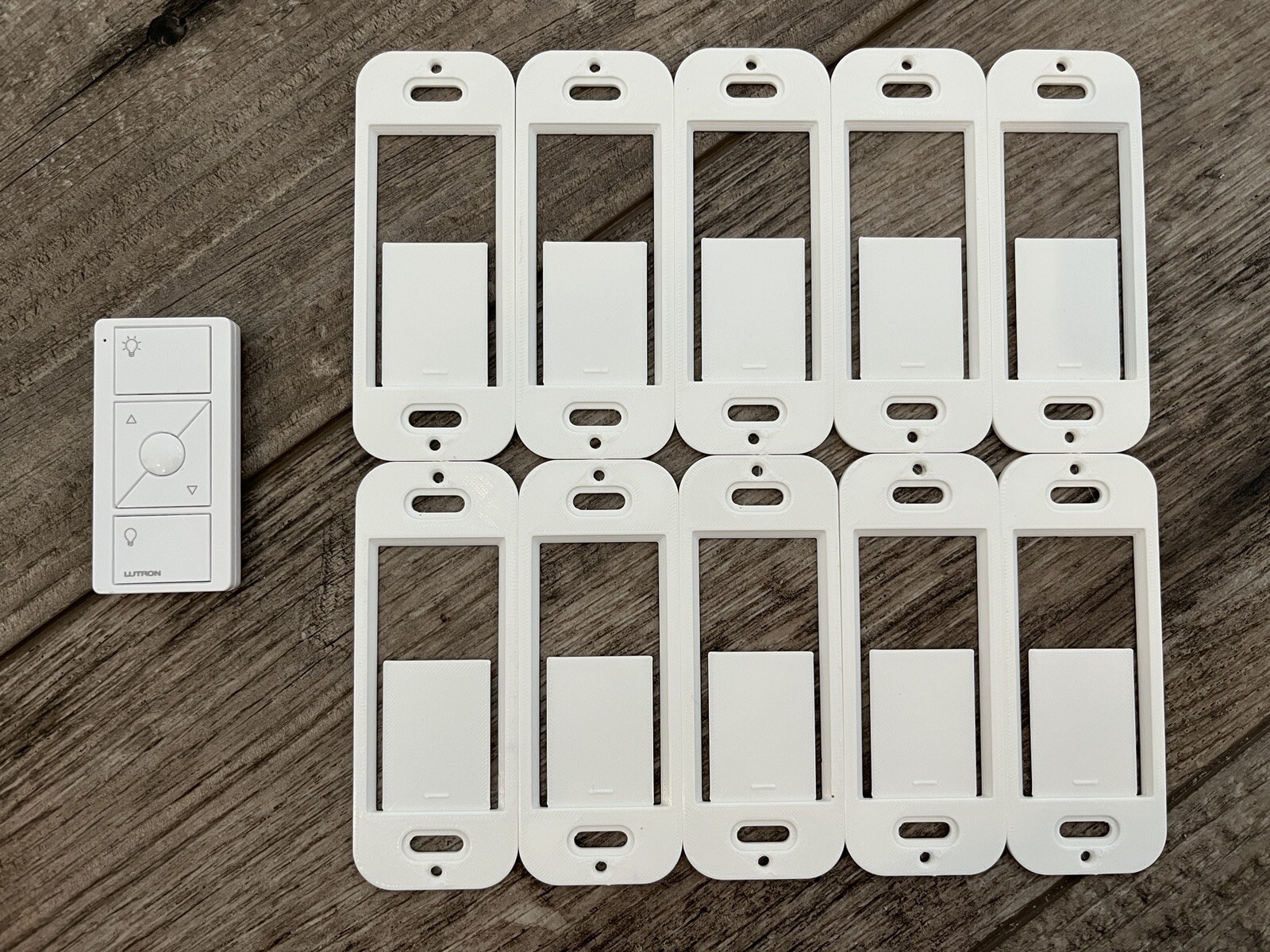 10 Pack – Bulk Wallplate Brackets for Lutron Pico Remote – Lifetime Warranty!!