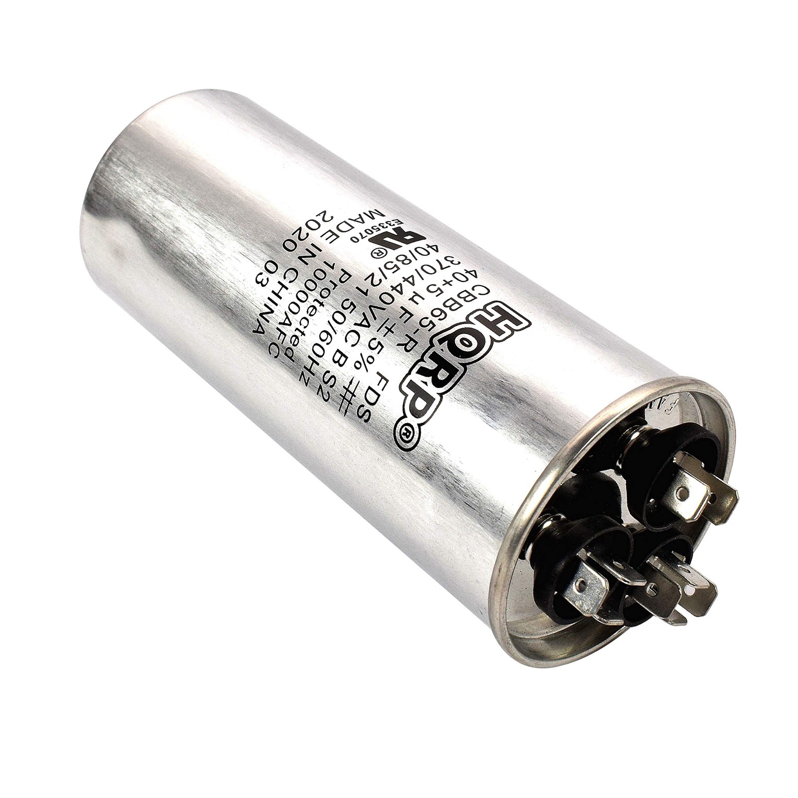 HQRP 40uf+5uF 370-440V Dual Run Capacitor AC Electric Motor Start HVAC Blower…