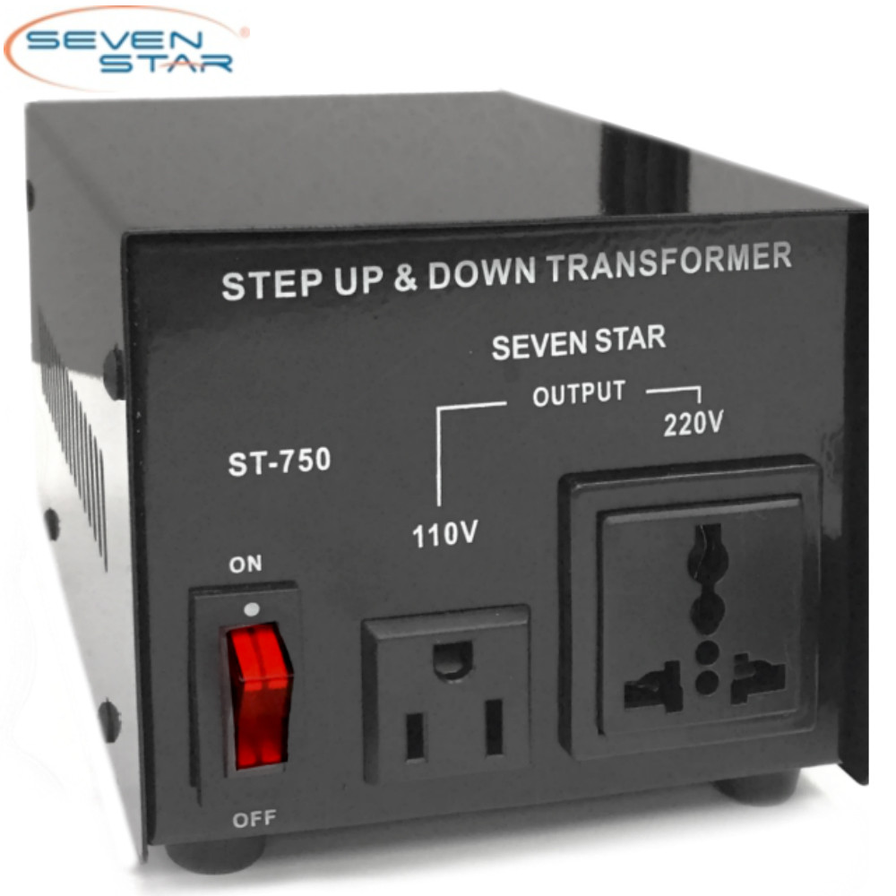 SevenStar ST-750W Watt 110V to 220V Step Up/Down Transformer Voltage Converter