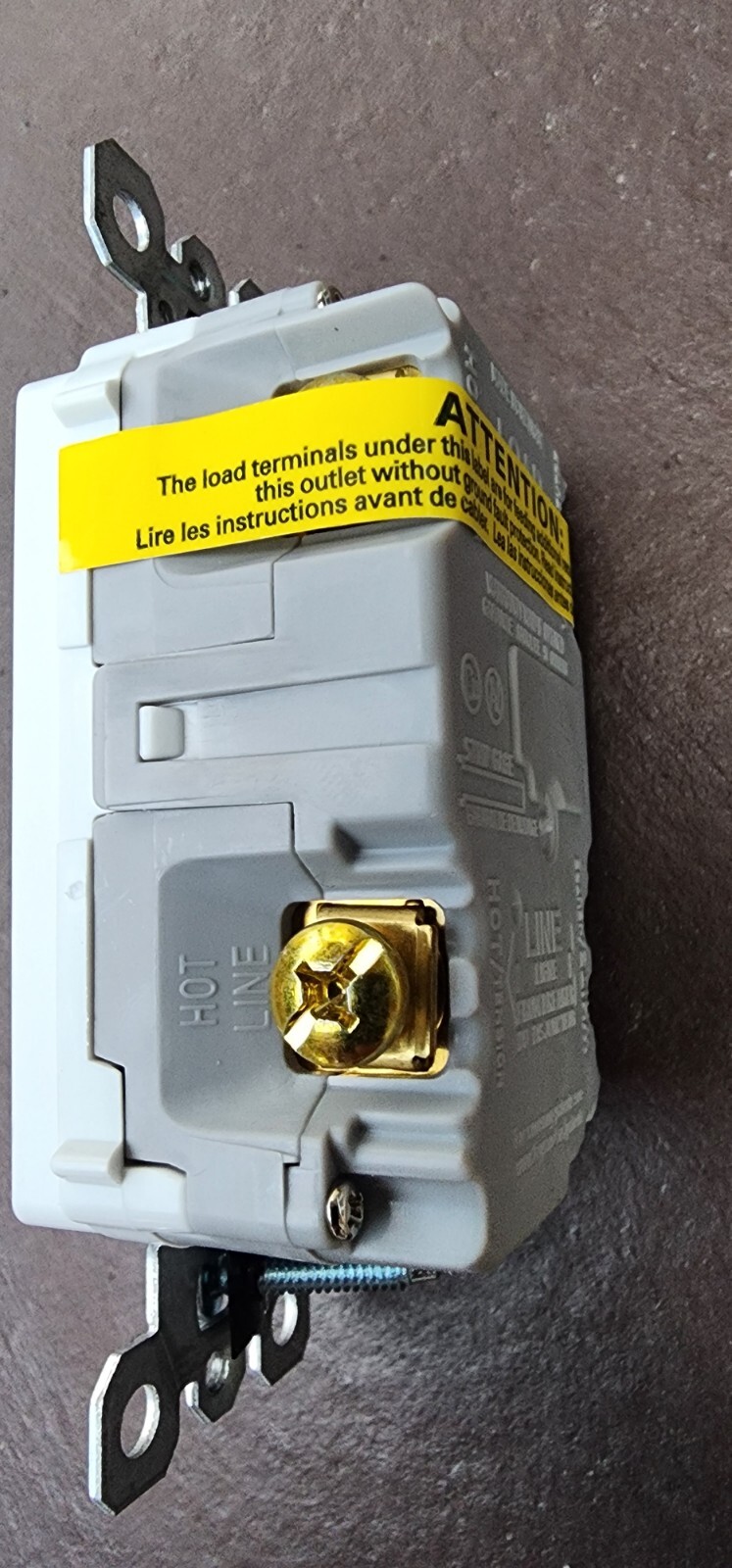 2 New Legrand Radiant 1597-TRW 15A Self -Test GFCI Receptacle Outlet