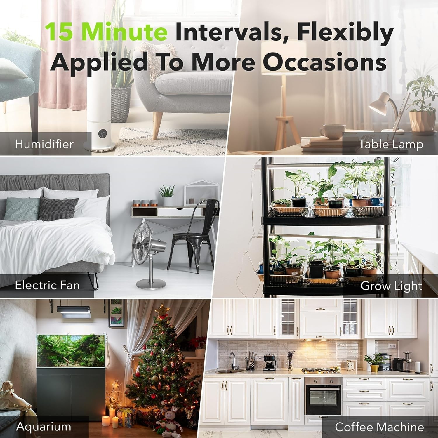 Compact 24-Hour Plug-in Timer – Versatile for Aquariums and Indoor Lighting