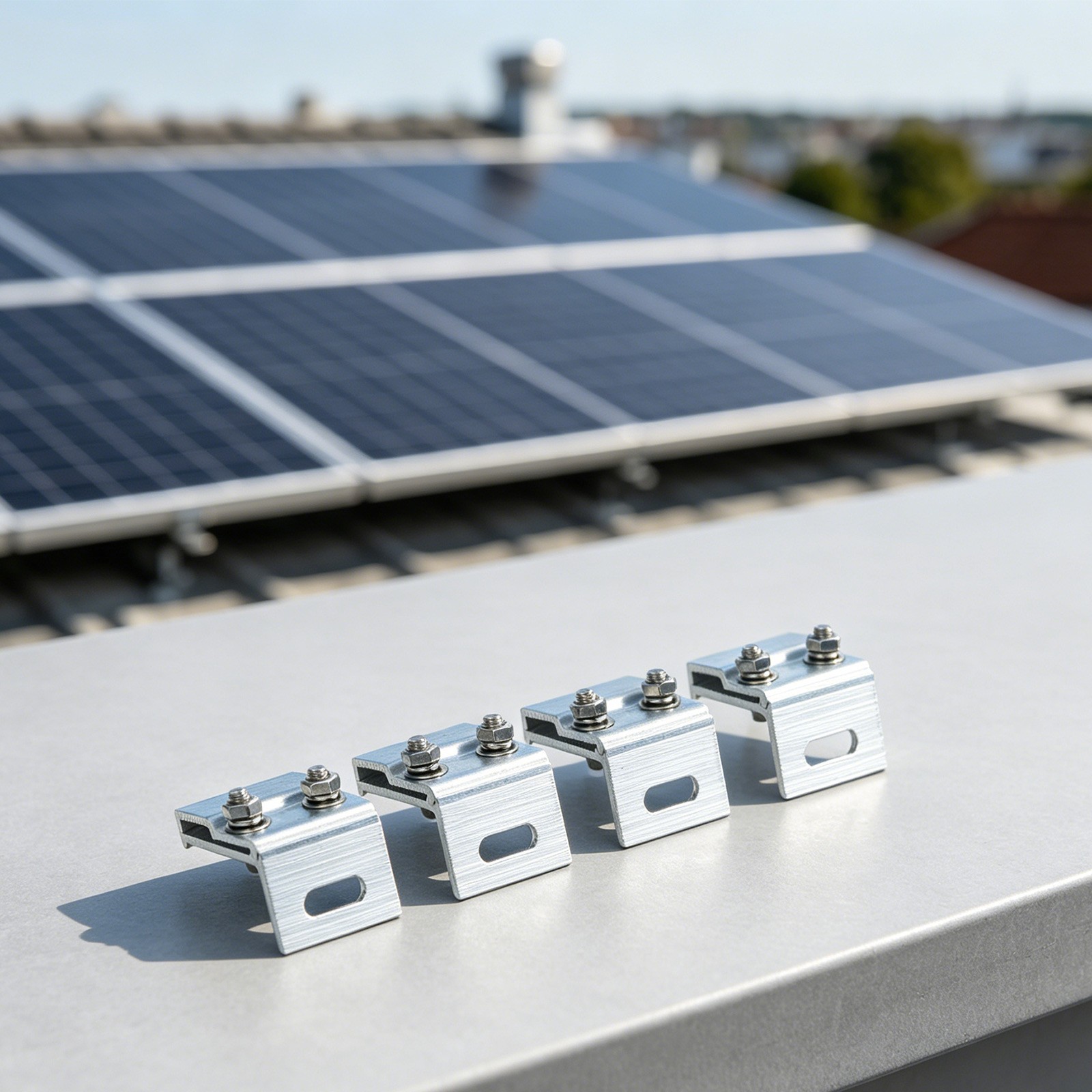 Standing Seam Clamp Roof Seam Clamp Aluminum Alloy Sheet Seam Clamp Sliver Color