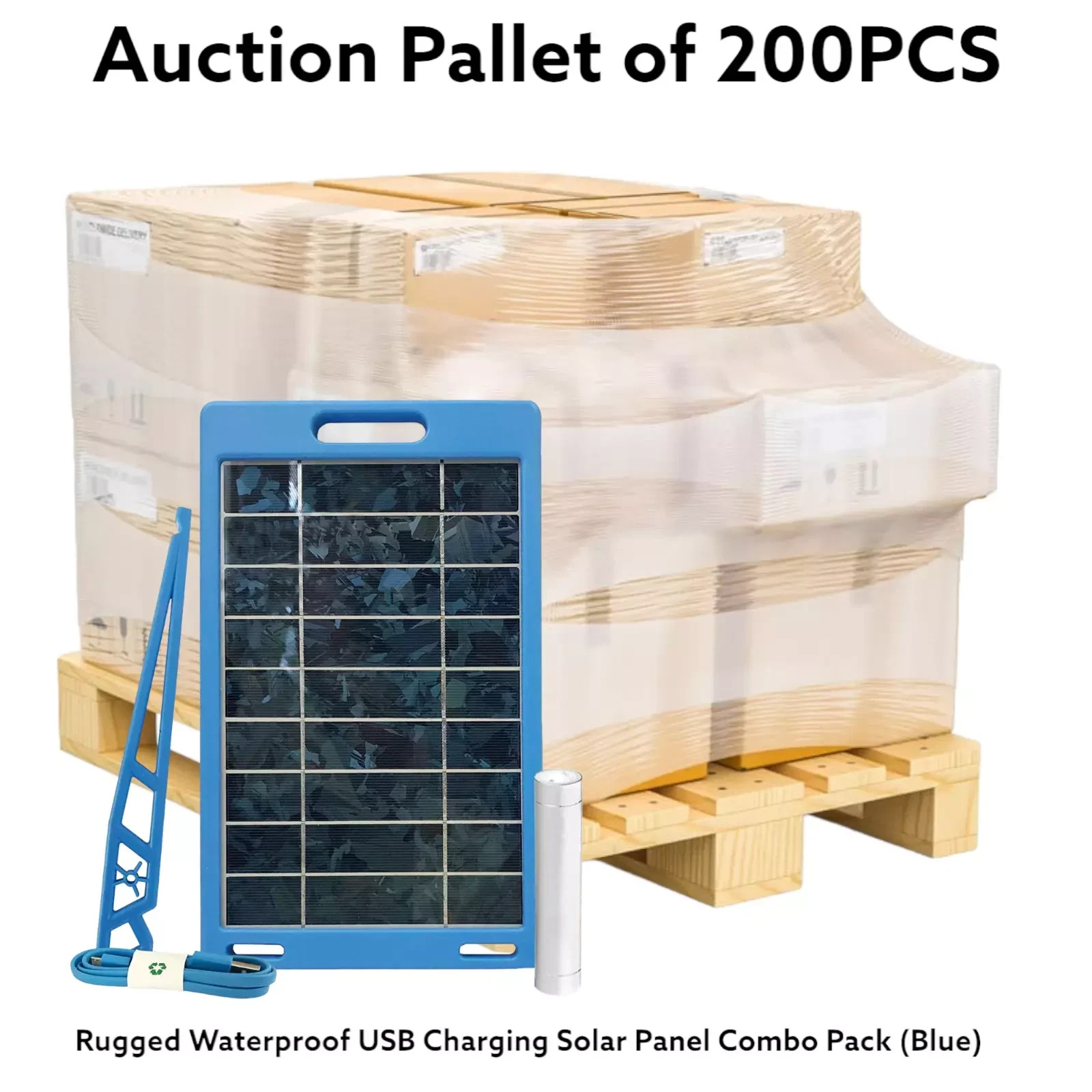 Sunstream PRO Rugged Waterproof USB Charging Solar Panel Pack Wholesale 10-200PC