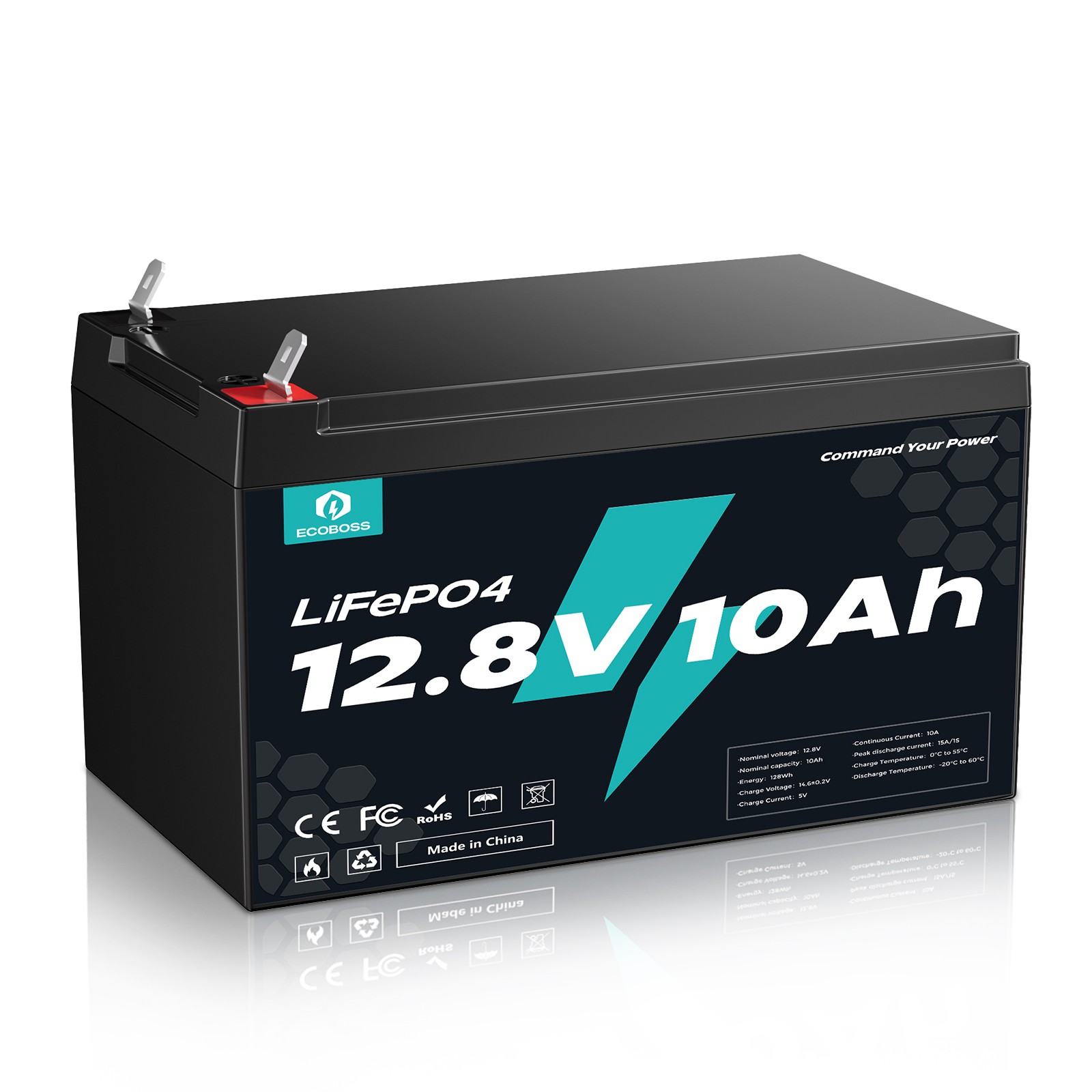 12V 10Ah 100Ah 200Ah 300Ah LiFePO4 Lithium Battery Solar RV Home Boat Off-grid