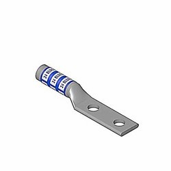 THOMAS & BETTS 54862BE 2/0 AWG Copper Two-Hole Lug 1/2″ Bolt Size Tin Plated