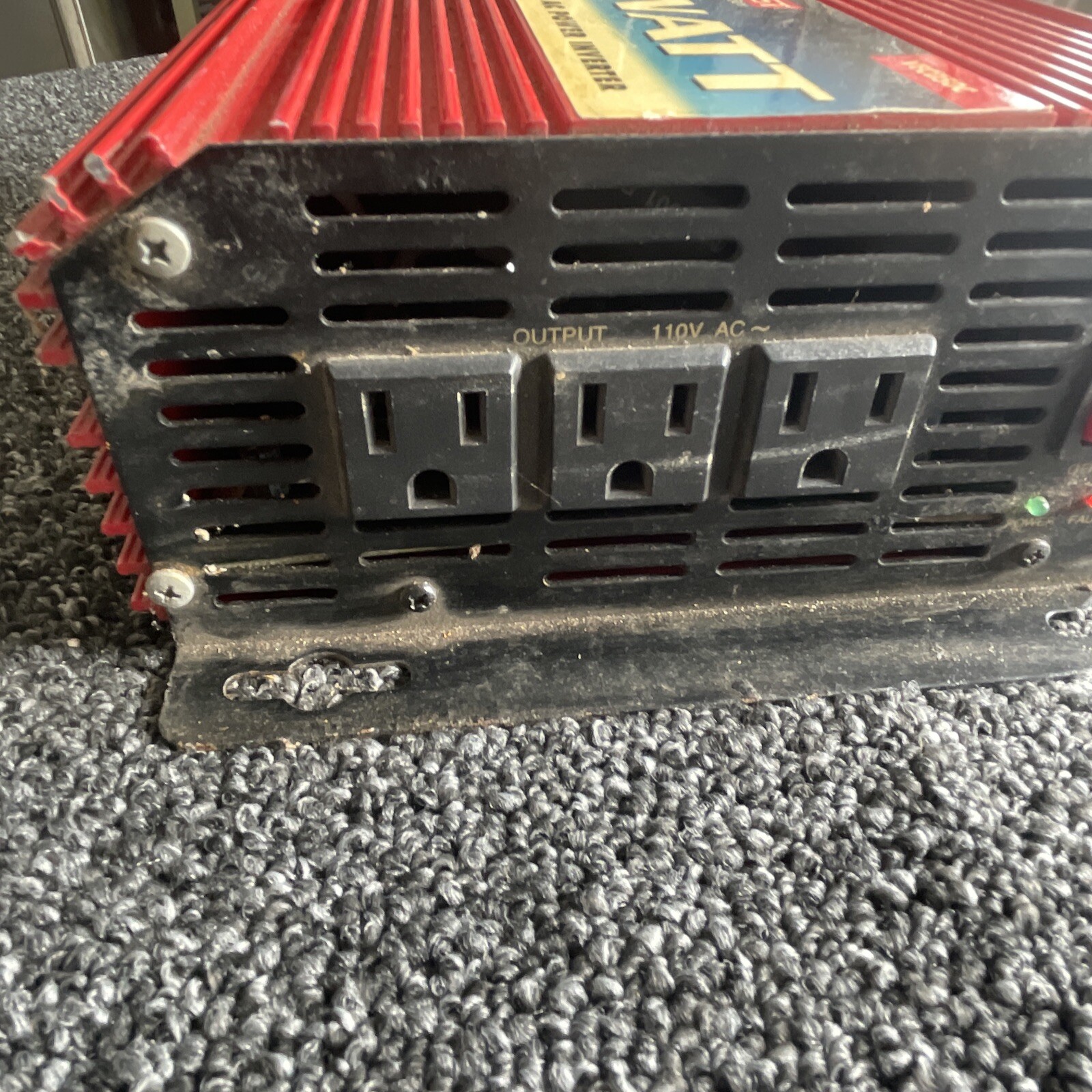 Vector VEC050C 1500 Watt AC Power Inverter Maxx SST Technology Non Working Parts