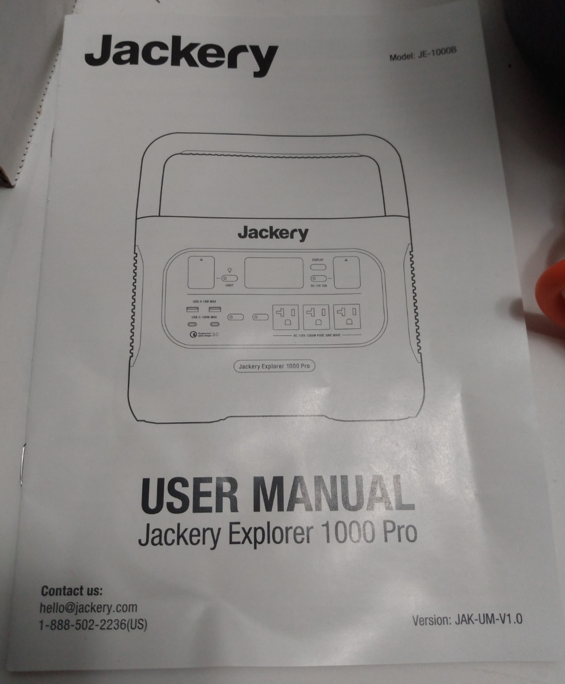 Jackery Explorer 1000 1002Wh Portable Power Station – Works as Expected