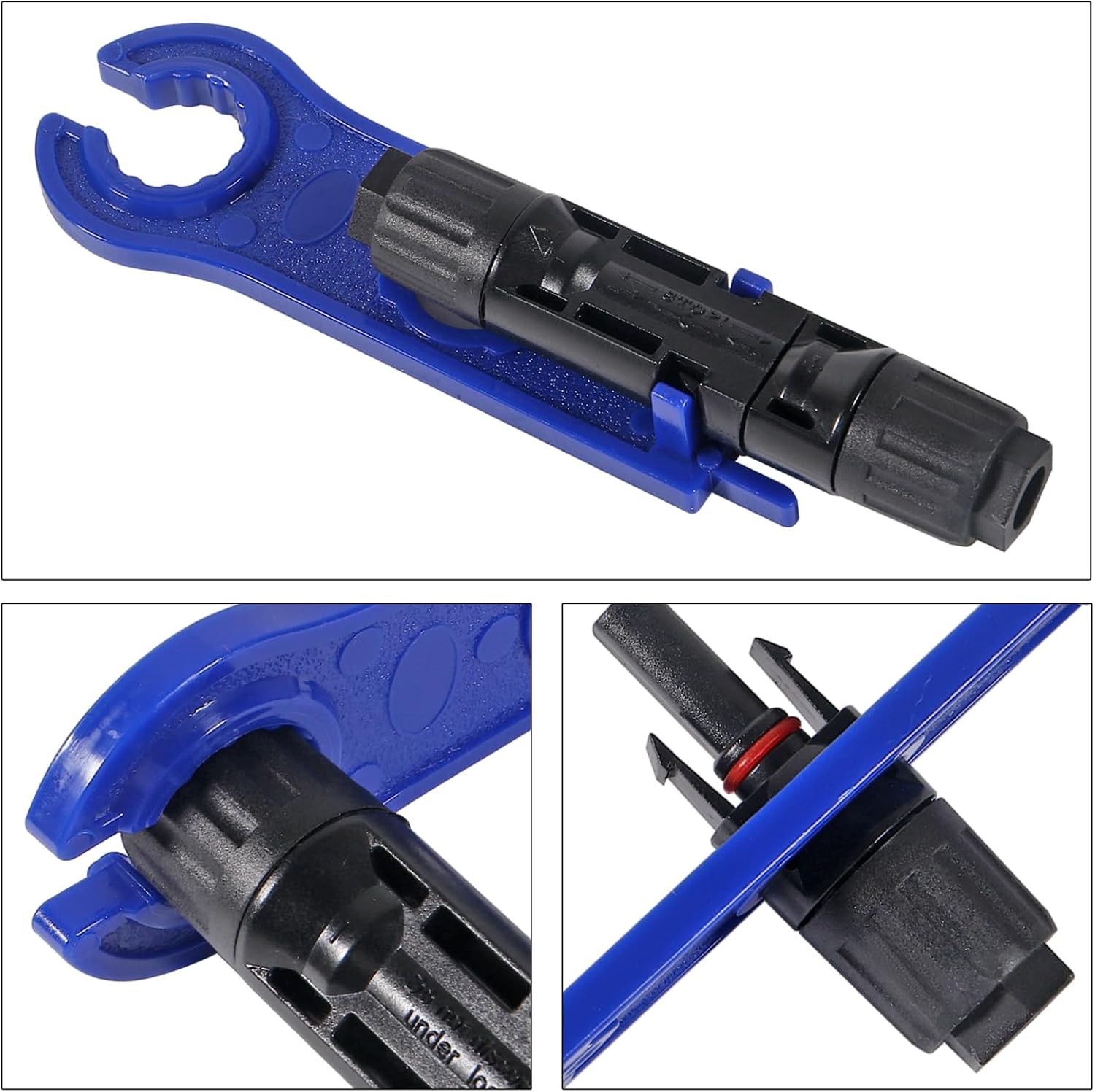1-100 Set Male Female Wire Cable Connector Set Solar Panel Waterproof Connectors