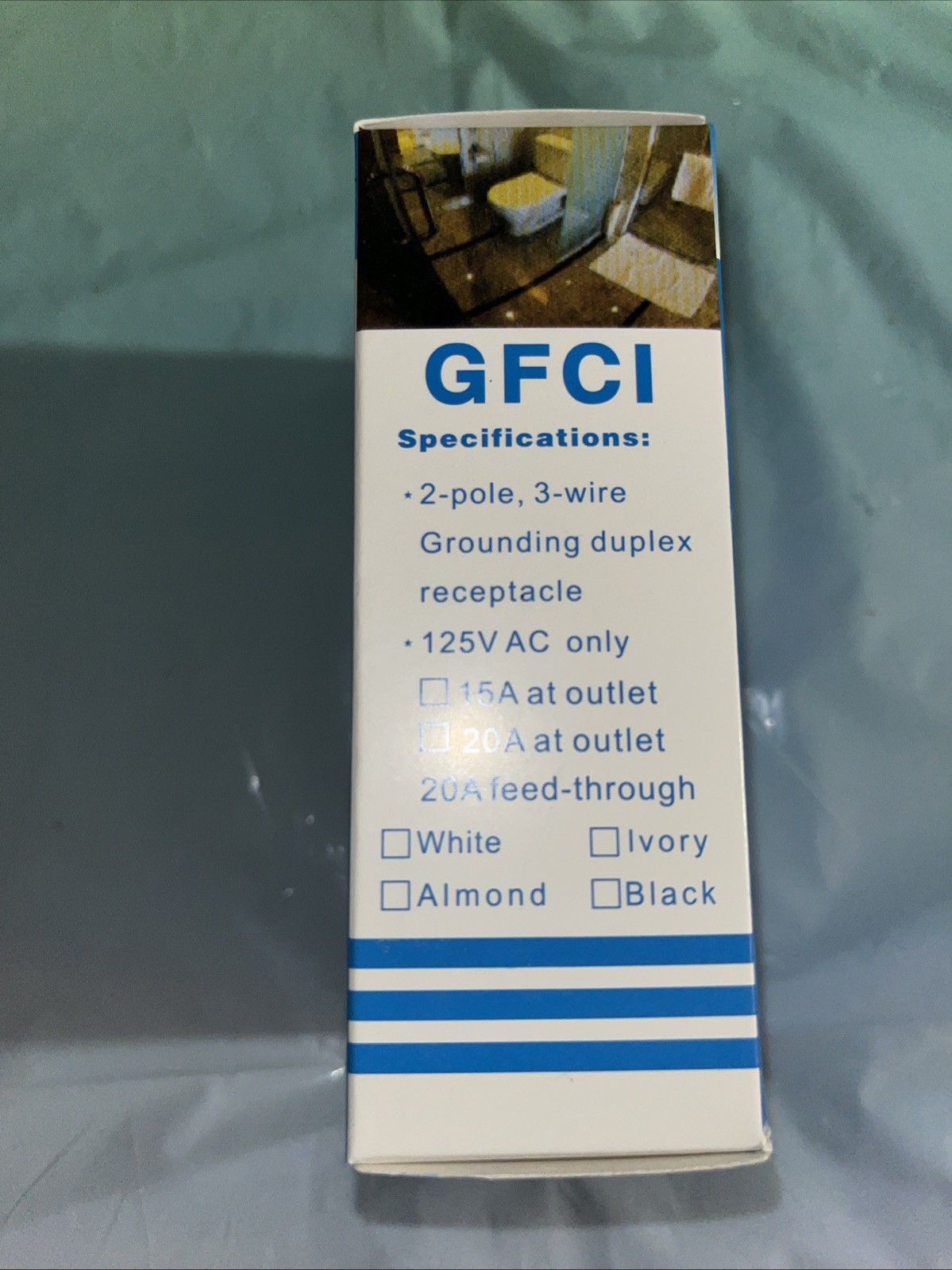 Gfci Self Testing Safety Outlets, Side, And Back Wire And Wall Plate Included