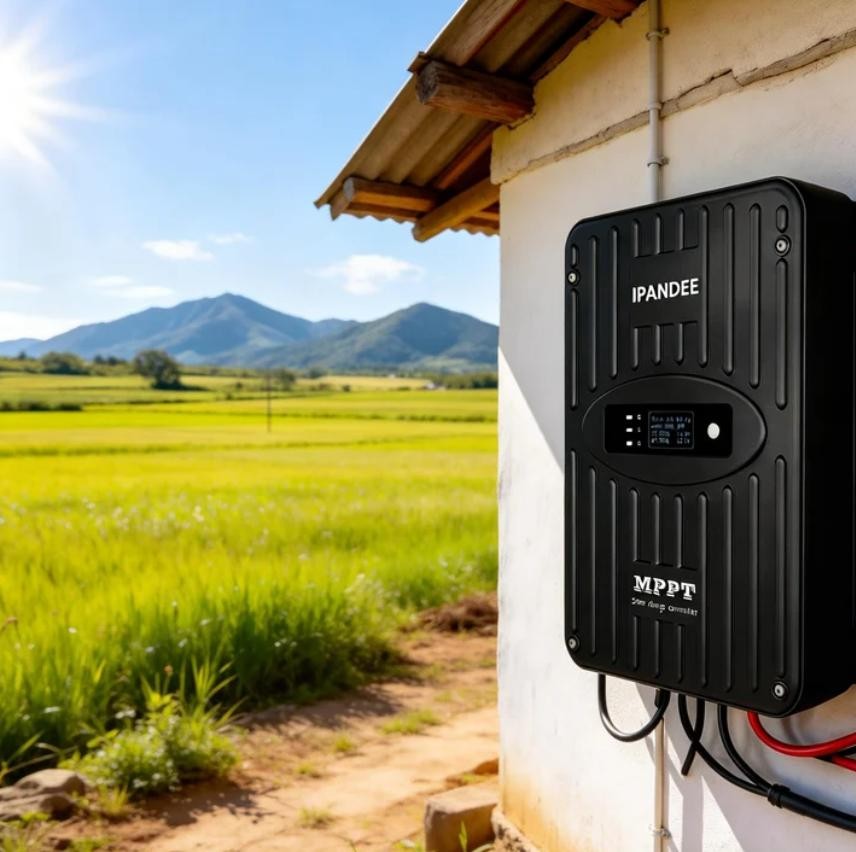 MPPT 40A Solar Charge Controller Bluetooth 12V/24V Regulator for Solar Panel Kit