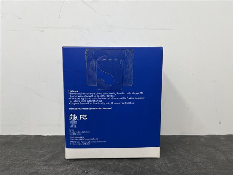Eaton Z-Wave Plus wireless 125-Volt 2-Outlet Indoor Smart Plug