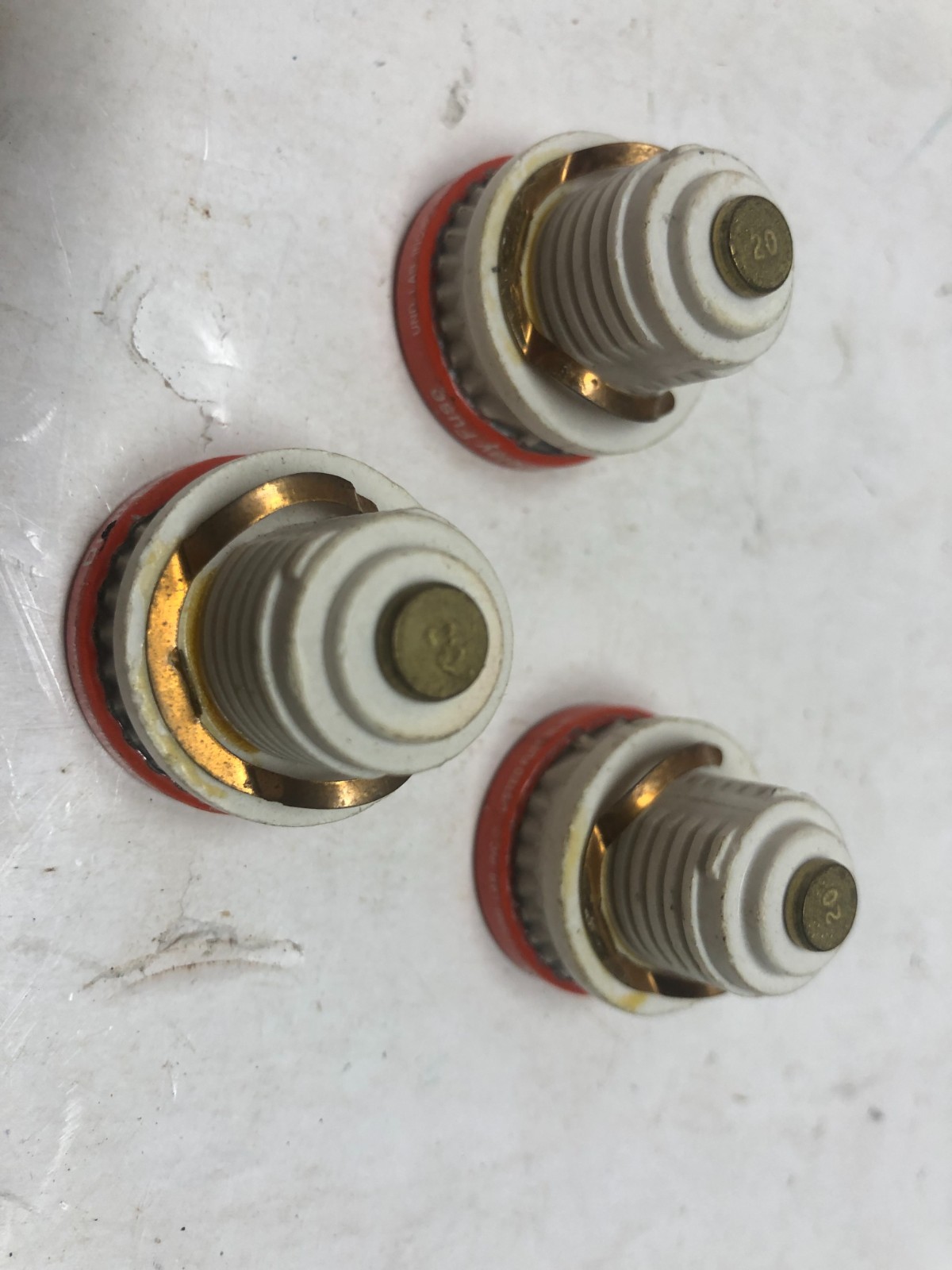 BUSS/Fustat Type S/D Electrical 20 amp Screw In Fuses for Home Fuse Box (Qty: 4)