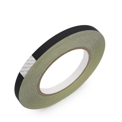 Black Electrical Insulating Cloth Tape 0.3in x 100ft (x 30M) Acetate 8mm