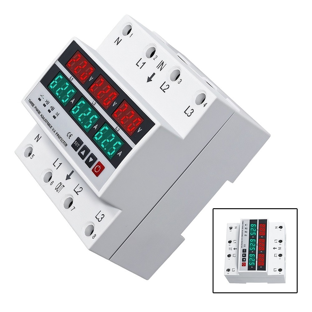 100A Voltage Monitoring Protector for Overvoltage Undervoltage Protection
