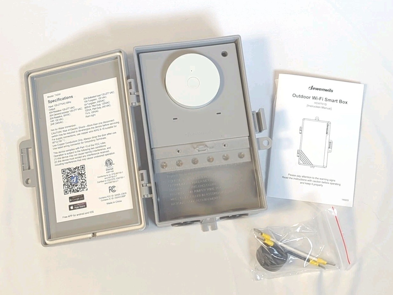 Dewenwils Outdoor Wi-Fi Smart Box HOWT01D
