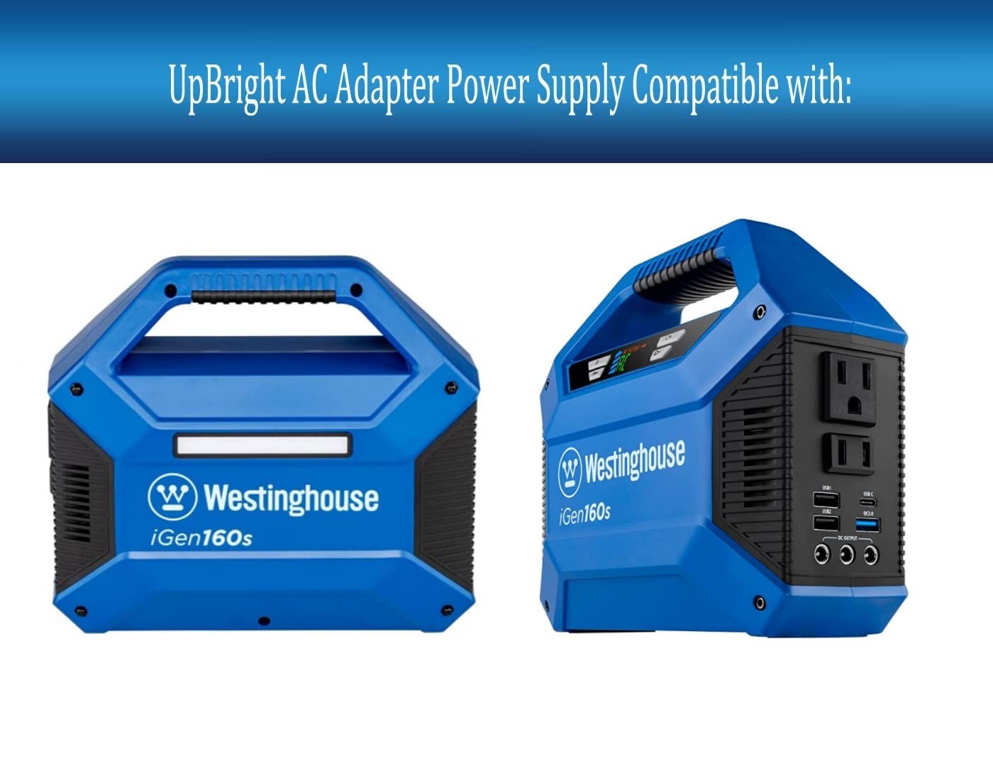 UpBright 15V AC/DC Adapter Compatible with Westinghouse iGen160s Portable…