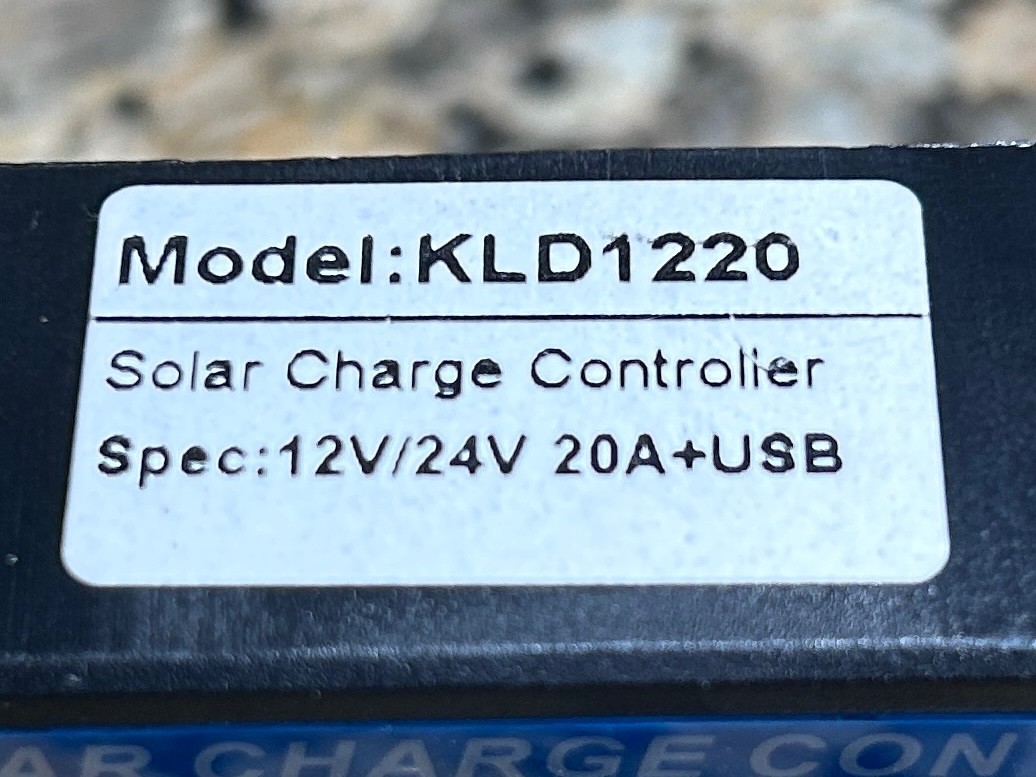 12V/24V 20A Solar Charge Controller KLD1220 Dual USB PWM Battery Charger Regulat