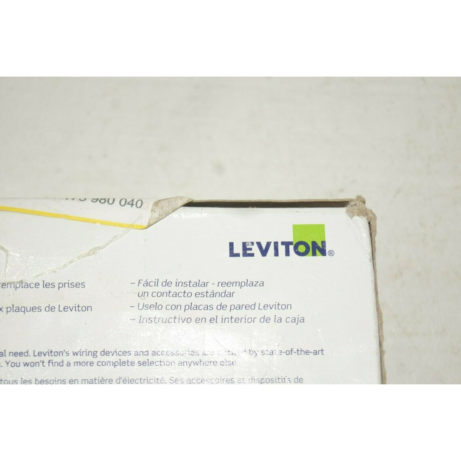 10 PACK LEVITON White Tamper Resistant OUTLET 15A 125V *NEW*