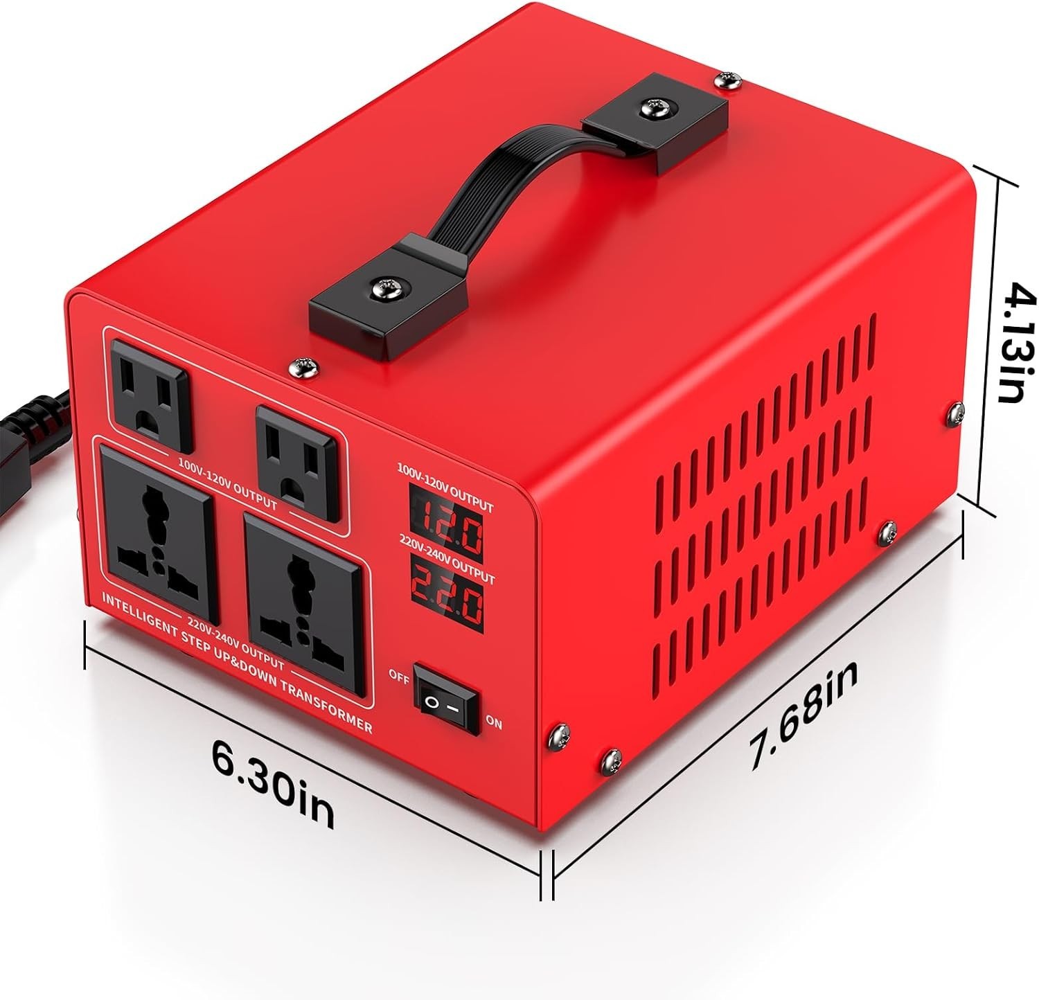 1500W Voltage Transformer Power Converter(110V to 220V, 220V to 110V) XX194