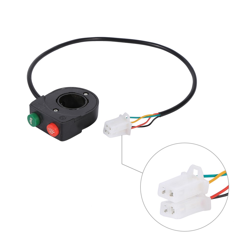 ABS Plastic Horn Headlight Button Switch Horn Headlight Switch For Scooter XDSL
