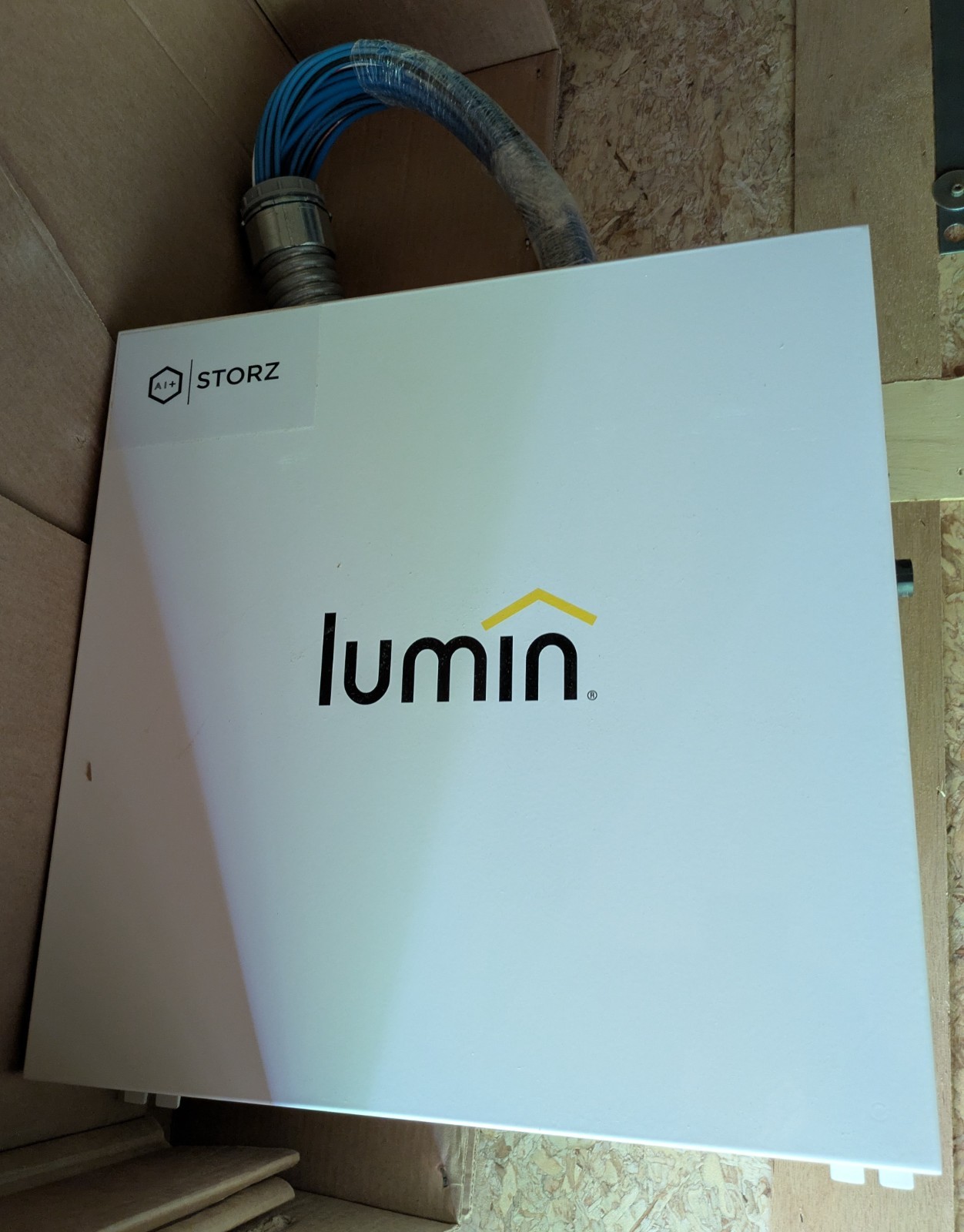Lumin LSP-DC Smart Electrical Panel – Indoor – *damaged CT casing*